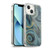 LebensArt Geo Liquid Marble Cool Tone Geode Soft Gel Case for Apple iPhone 13