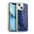 LebensArt Geo Liquid Marble Indigo Soft Gel Case for Apple iPhone 13