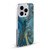 LebensArt Geo Liquid Marble Cerulean Dreams Soft Gel Case for Apple iPhone 14 Pro Max & MagSafe