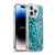 LebensArt Geo Liquid Marble Turquoise Soft Gel Case for Apple iPhone 14 Pro Max & MagSafe