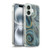 LebensArt Geo Liquid Marble Cool Tone Geode Soft Gel Case for Apple iPhone 16 Plus & MagSafe