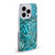 LebensArt Geo Liquid Marble Turquoise Soft Gel Case for Apple iPhone 17 Pro