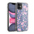 Anis Illustration Floral Pattern Romantic Blue Pink Soft Gel Case for Apple iPhone 11