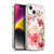 Anis Illustration Floral Pattern Light Red Soft Gel Case for Apple iPhone 14 Plus & MagSafe