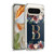 Nature Magick Floral Monogram Gold Navy Letter B Soft Gel Case for Google Pixel 9 / Pixel 9 Pro