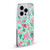 LebensArt Jungle Plants And Animals Aqua Soft Gel Case for Apple iPhone 14
