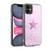 Monika Strigel Glitter Star Pastel Pink Soft Gel Case for Apple iPhone 11
