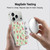 Ninola Mix Patterns Pineapple Lime Soft Gel Case for Apple iPhone 17 Pro Max