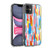 Ninola Watercolor Prints Colour Line Strokes Soft Gel Case for Apple iPhone 11
