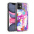 Ninola Watercolor Prints Pink Paint Splashes Soft Gel Case for Apple iPhone 11