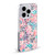 Ninola Watercolor Prints Speckled Painting Soft Gel Case for Apple iPhone 14