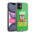 The Flintstones Graphics Drive Green Soft Gel Case for Apple iPhone 11