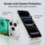 UtArt Malachite Emerald Liquid Gem Soft Gel Case for Apple iPhone 17 Pro Max