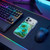 UtArt Malachite Emerald Liquid Gem Soft Gel Case for Apple iPhone 17 Pro Max