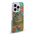 Valentina Animals And Floral Turtle Soft Gel Case for Apple iPhone 13