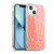 PLdesign Sparkly Coral Light Coral Orange Soft Gel Case for Apple iPhone 13
