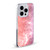 PLdesign Sparkly Coral Coral Abstract Galaxy Soft Gel Case for Apple iPhone 14 Pro Max & MagSafe