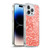 PLdesign Sparkly Coral Coral Sparkle Soft Gel Case for Apple iPhone 14 Pro Max & MagSafe