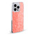 PLdesign Sparkly Coral Light Coral Orange Soft Gel Case for Apple iPhone 14 Pro Max & MagSafe