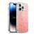 PLdesign Sparkly Coral Light Pink Soft Gel Case for Apple iPhone 14 Pro & MagSafe