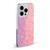 PLdesign Sparkly Coral Chive Blossom Soft Gel Case for Apple iPhone 15 Plus & MagSafe