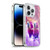 Random Galaxy Space Llama Galaxy Purple Cat Soft Gel Case for Apple iPhone 13 Pro & MagSafe