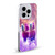 Random Galaxy Space Llama Galaxy Purple Cat Soft Gel Case for Apple iPhone 13 Pro & MagSafe