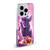 Random Galaxy Space Llama Sloth & Cat Lazer Eyes 2 Soft Gel Case for Apple iPhone 14 Pro & MagSafe