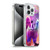 Random Galaxy Space Llama Purple Galaxy Cat Soft Gel Case for Apple iPhone 15 Pro Max & MagSafe