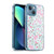 Anis Illustration Flower Pattern 2 Pink Soft Gel Case for Apple iPhone 13 Mini & MagSafe