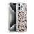 Anis Illustration Flower Pattern 2 Black 1 Soft Gel Case for Apple iPhone 15 Pro Max & MagSafe