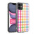 Ninola Colorful Geometric Gingham Soft Gel Case for Apple iPhone 11