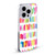 Ninola Colorful Geometric Rainbow Brushstrokes Soft Gel Case for Apple iPhone 11