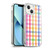 Ninola Colorful Geometric Gingham Soft Gel Case for Apple iPhone 13