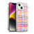 Ninola Colorful Geometric Summer Gingham Soft Gel Case for Apple iPhone 14