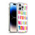 Ninola Colorful Geometric Rainbow Brushstrokes Soft Gel Case for Apple iPhone 14 Pro Max & MagSafe
