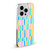 Ninola Colorful Color Block Summer Soft Gel Case for Apple iPhone 15 Pro Max & MagSafe