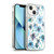 Ninola Pastel Beautiful Floral Blue Anemones Tulip Soft Gel Case for Apple iPhone 13