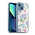 Ninola Pastel Beautiful Floral Magic Hydrangea Soft Gel Case for Apple iPhone 13 Mini & MagSafe