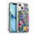 Ninola Spring Floral Flowers Spring Garden Navy Soft Gel Case for Apple iPhone 13