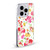 Ninola Spring Floral Flowers Red Soft Gel Case for Apple iPhone 14 Plus & MagSafe