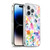 Ninola Watercolor Patterns Colorful Gems Crystals Soft Gel Case for Apple iPhone 13 Pro & MagSafe