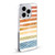 Ninola Watercolor Patterns Stripes Sunset Summer Soft Gel Case for Apple iPhone 15 Plus & MagSafe