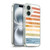 Ninola Watercolor Patterns Stripes Sunset Summer Soft Gel Case for Apple iPhone 16 & MagSafe