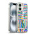 Ninola Watercolor Patterns Handpainted Stripes Soft Gel Case for Apple iPhone 16 Plus & MagSafe