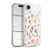 Ninola Watercolor Patterns Sea Shells Spicy Orange Soft Gel Case for Apple iPhone 17 Air