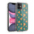 PLdesign Food Patterns Cool Fun Pizza Slices Teal Soft Gel Case for Apple iPhone 11