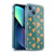 PLdesign Food Patterns Cool Fun Pizza Slices Teal Soft Gel Case for Apple iPhone 13 Mini & MagSafe