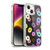 PLdesign Food Patterns Cool Fun Colorful Donuts Soft Gel Case for Apple iPhone 14
