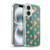 PLdesign Food Patterns Cool Fun Pizza Slices Teal Soft Gel Case for Apple iPhone 16 & MagSafe
